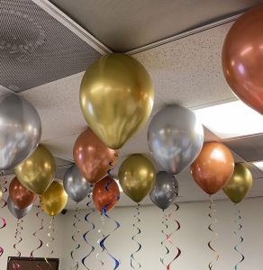 Balloon Ceiling Decorations Without Helium