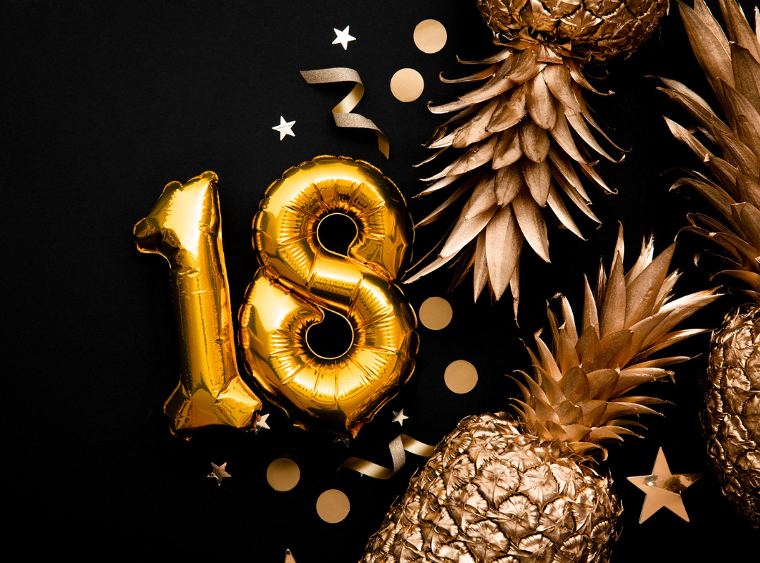 gold party supplies