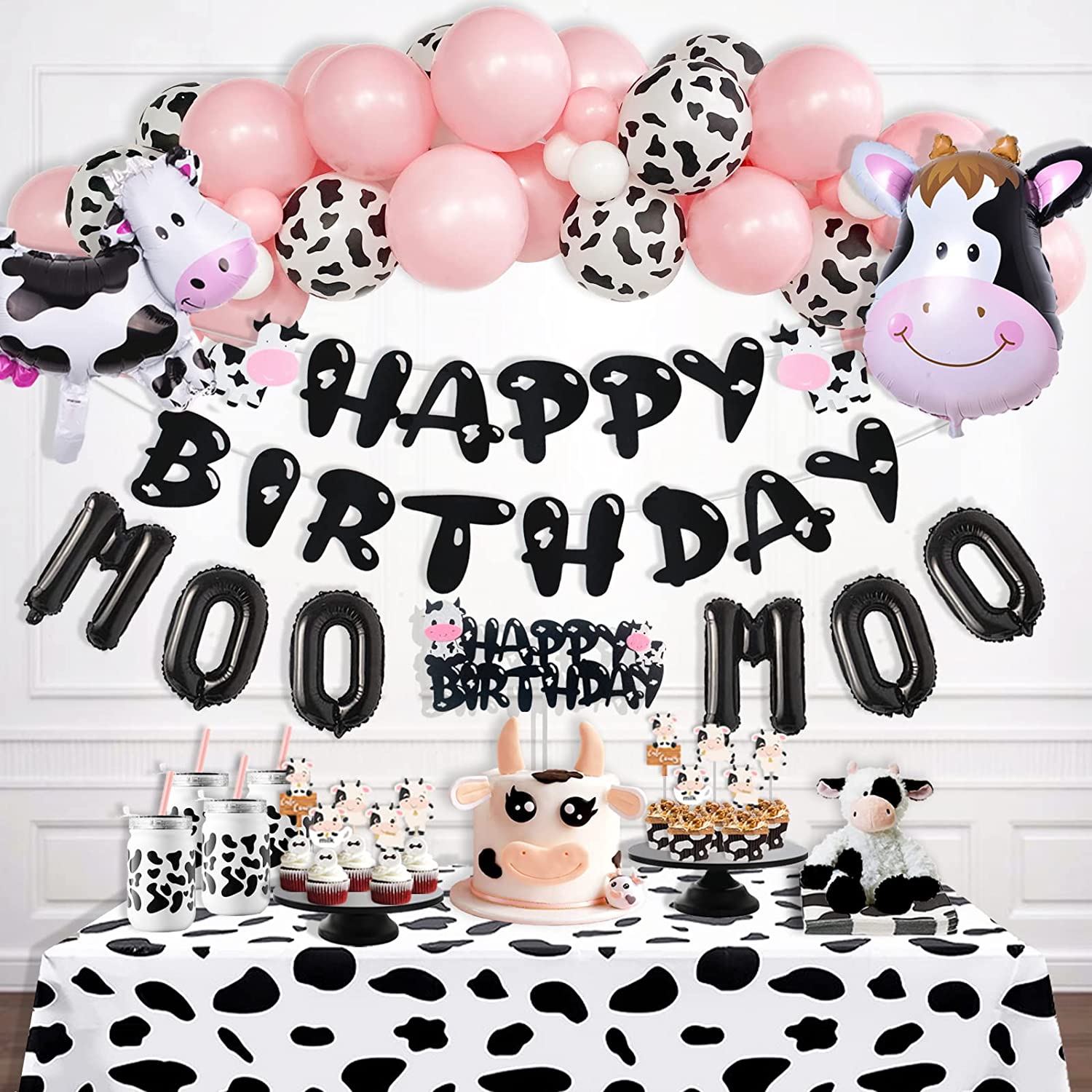 cow-themed party